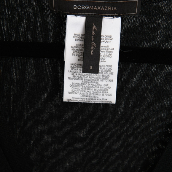 BCBGMaxazria V Neck Bodycon Dress - Picture 8 of 8